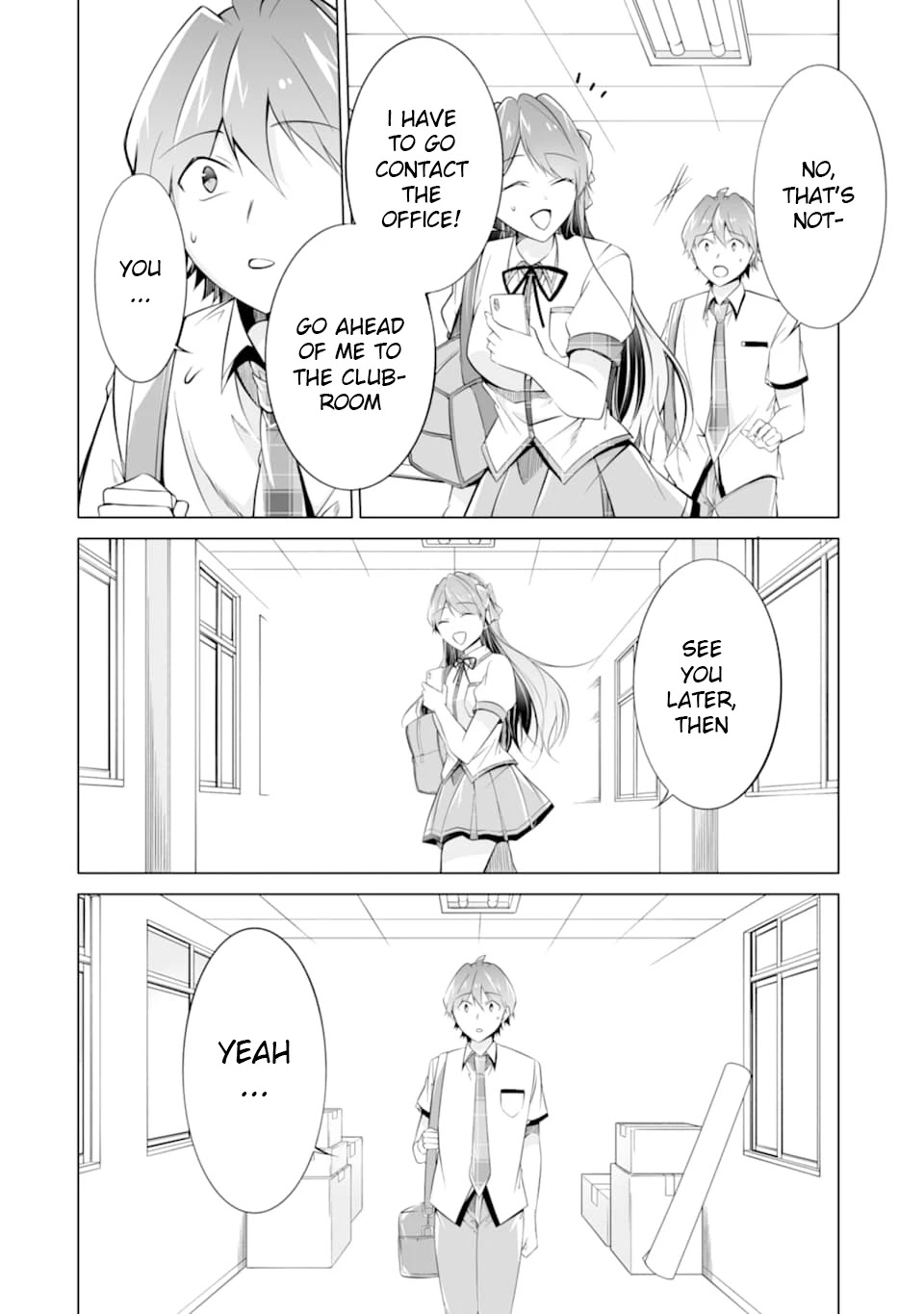 Real no Heroine wa Irimasen! - Chapter 71 Page 10