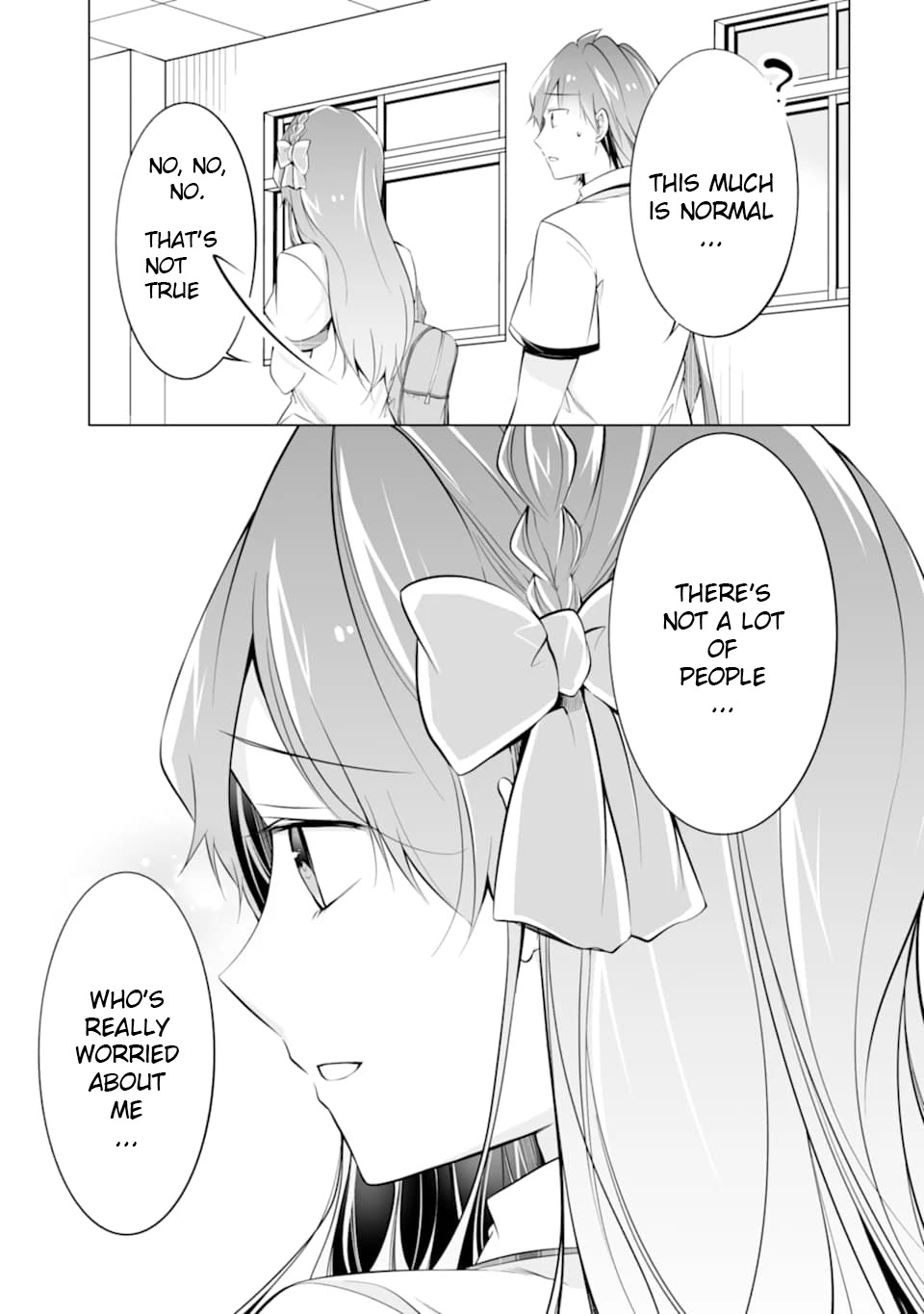 Real no Heroine wa Irimasen! - Chapter 71 Page 9