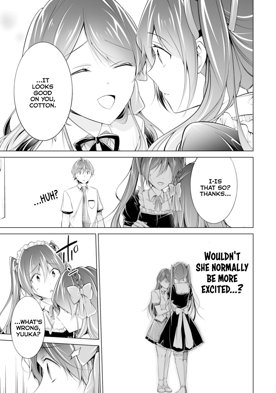 Real no Heroine wa Irimasen! - Chapter 75 Page 15