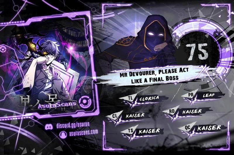 Mr Devourer, Please Act Like a Final Boss - Chapter 75 Page 1