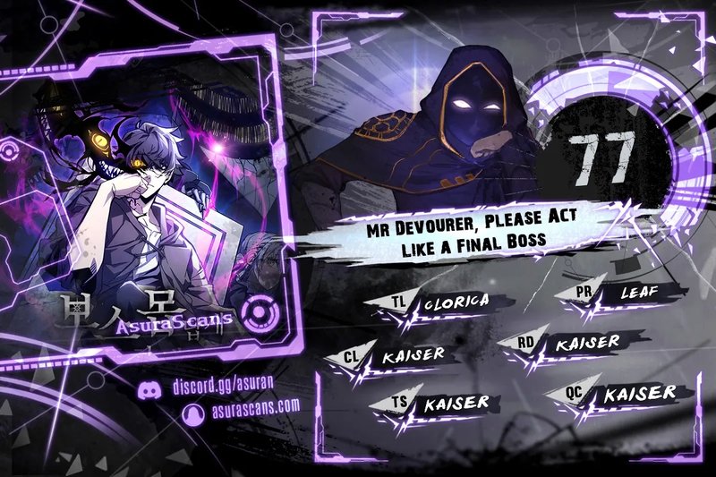 Mr Devourer, Please Act Like a Final Boss - Chapter 77 Page 1