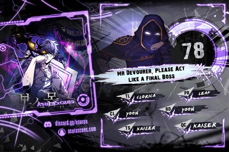 Mr Devourer, Please Act Like a Final Boss - Chapter 78 Page 1