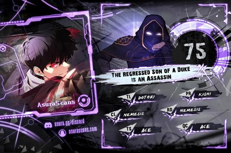 The Regressed Son of a Duke is an Assassin - Chapter 75 Page 1