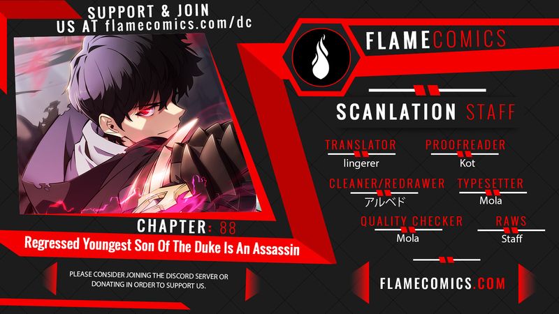 The Regressed Son of a Duke is an Assassin - Chapter 88 Page 1