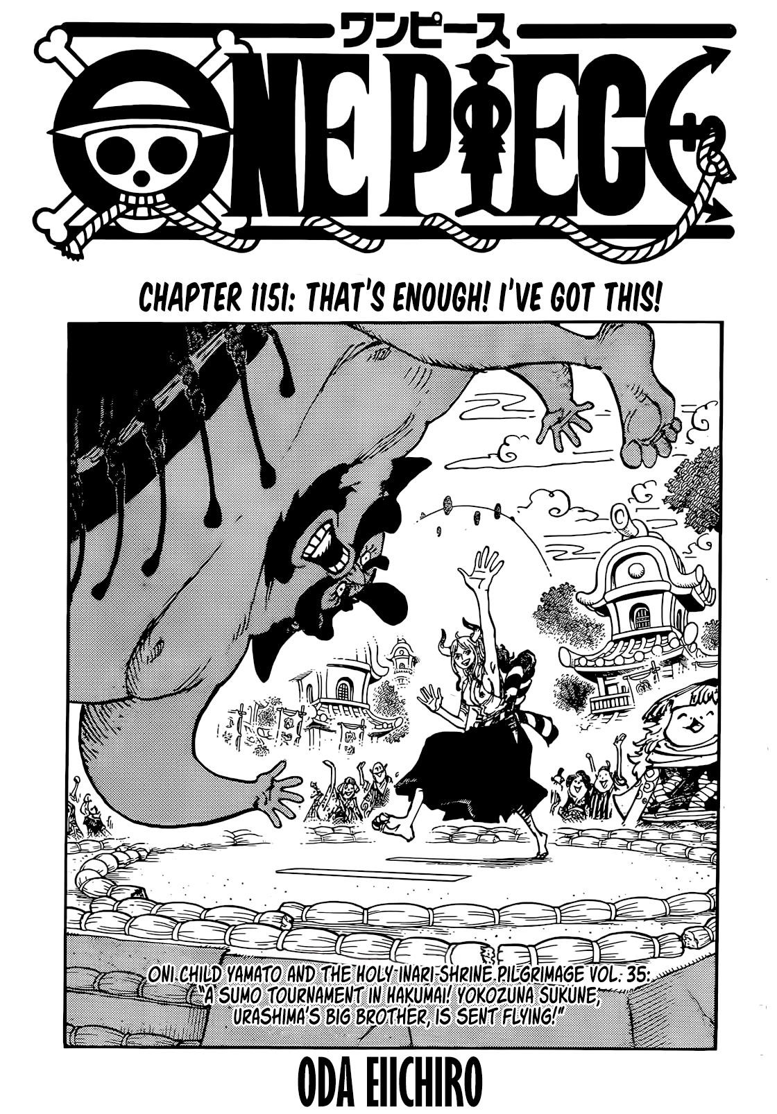 One Piece - Chapter 1151 Page 1