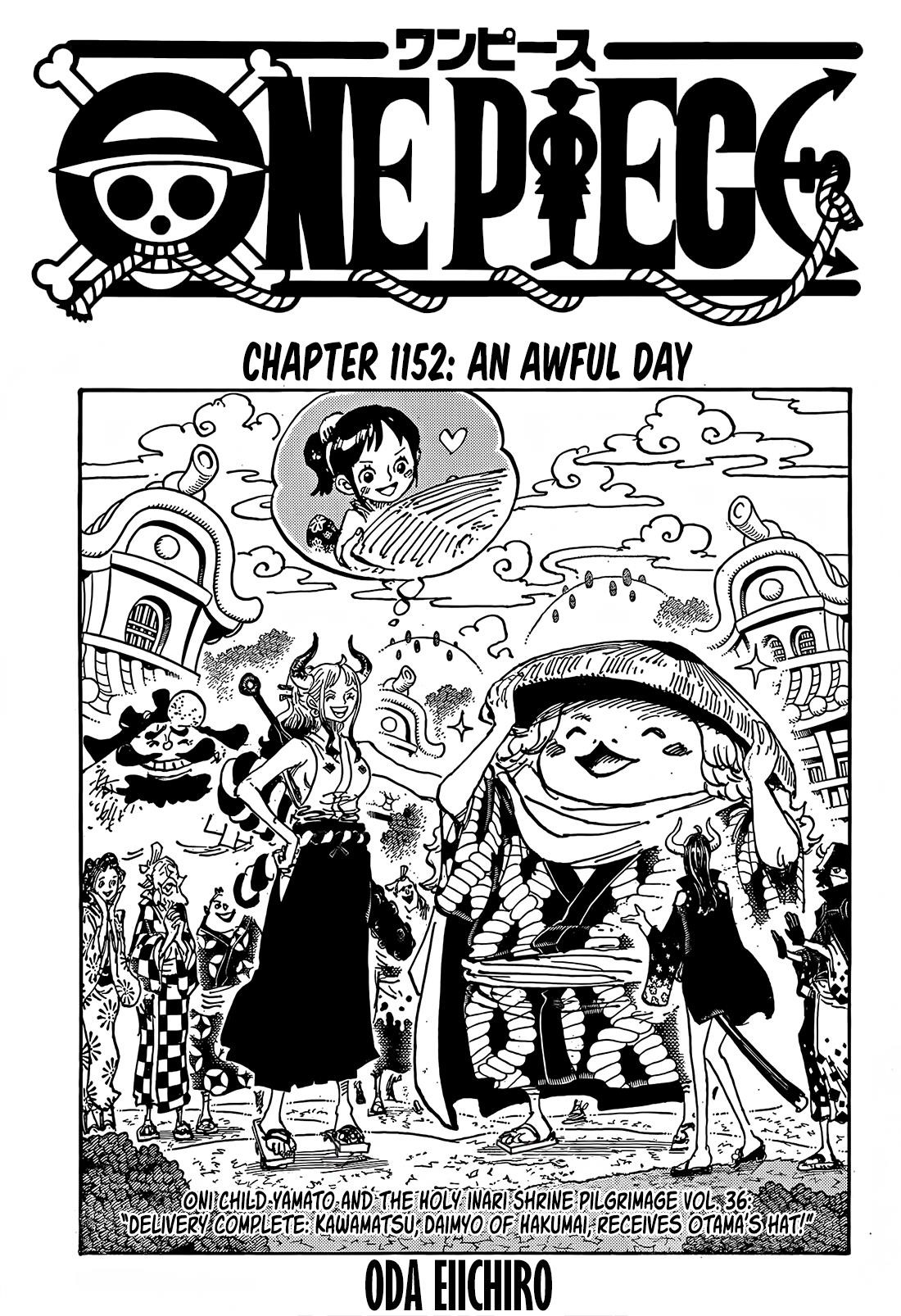 One Piece - Chapter 1152 Page 1
