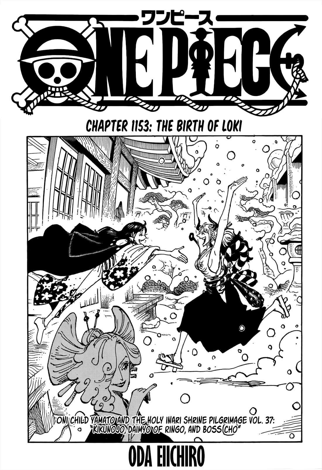 One Piece - Chapter 1153 Page 1
