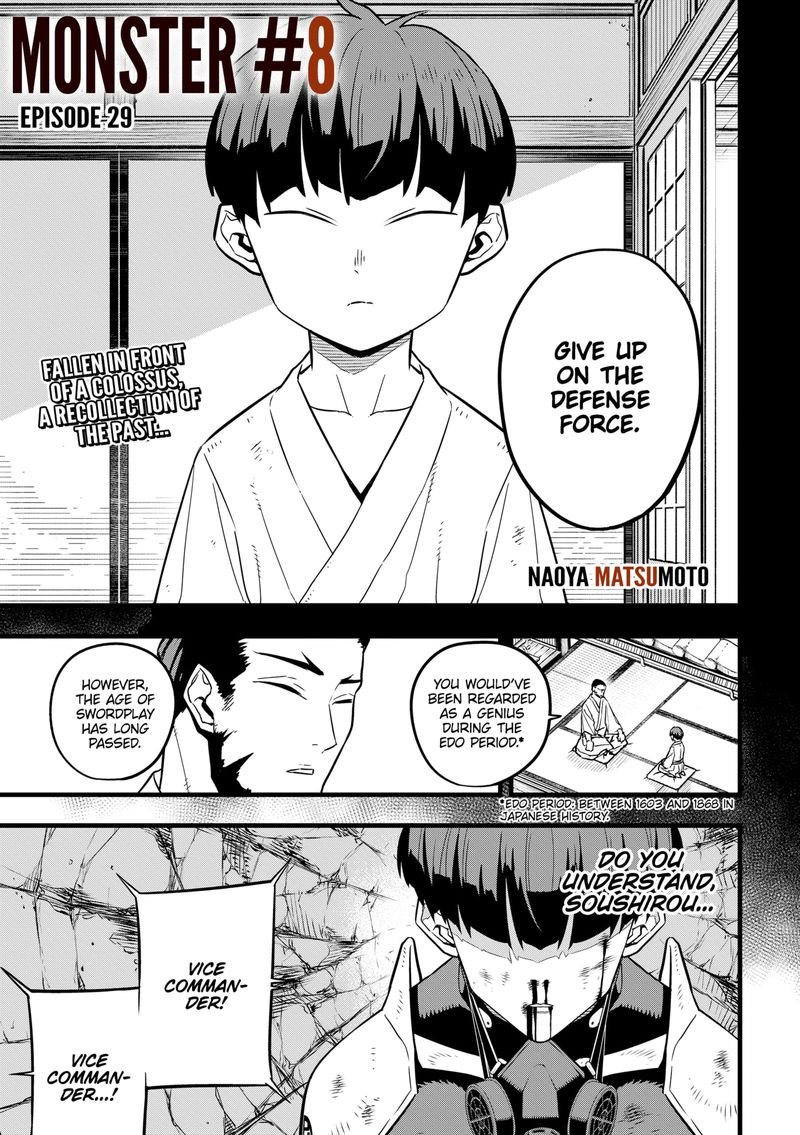 Kaiju No. 8 - Chapter 29 Page 1