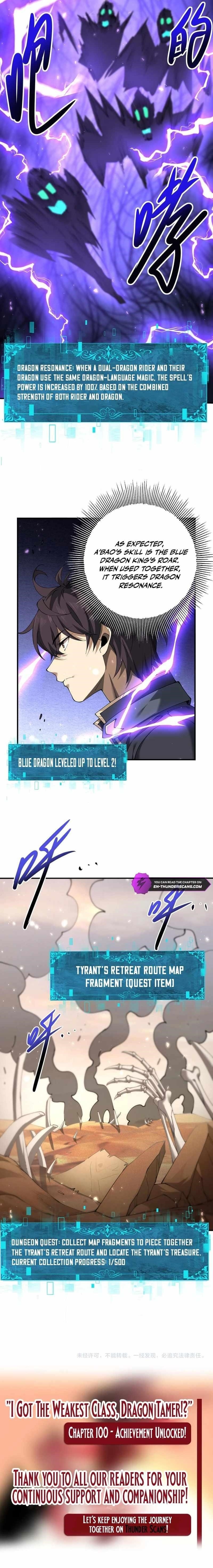 I Got The Weakest Class, Dragon Tamer!? - Chapter 100 Page 9