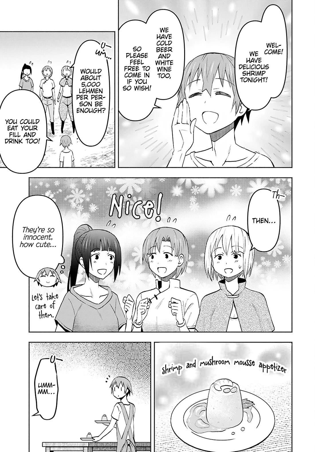 Dungeon Tou de Yadoya wo Yarou! Souzou Mahou wo Moratta Ore no Hosoude Hanjouki - Chapter 47 Page 9