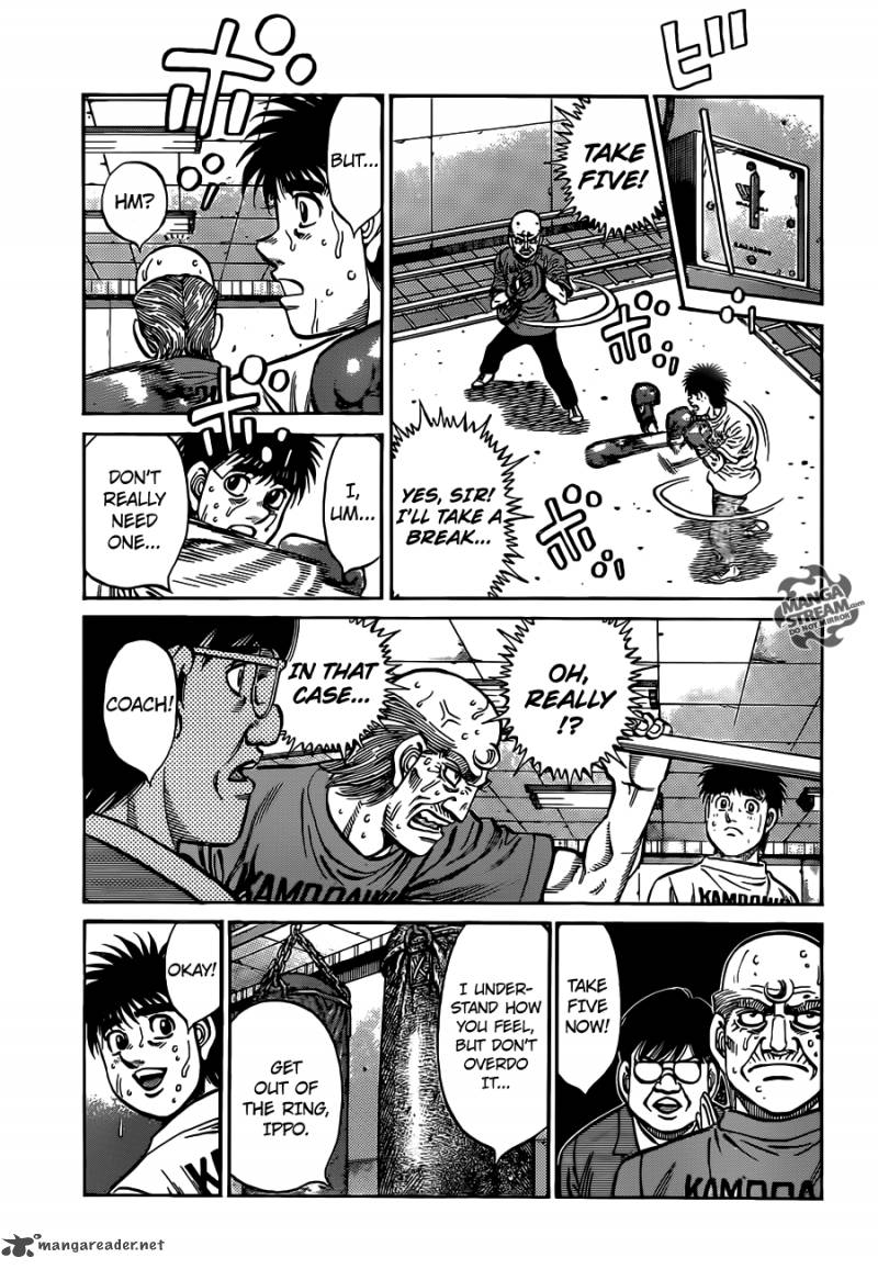 Hajime no Ippo - Chapter 1012 Page 5