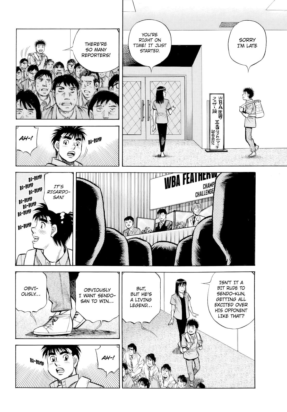 Hajime no Ippo - Chapter 1488 Page 4