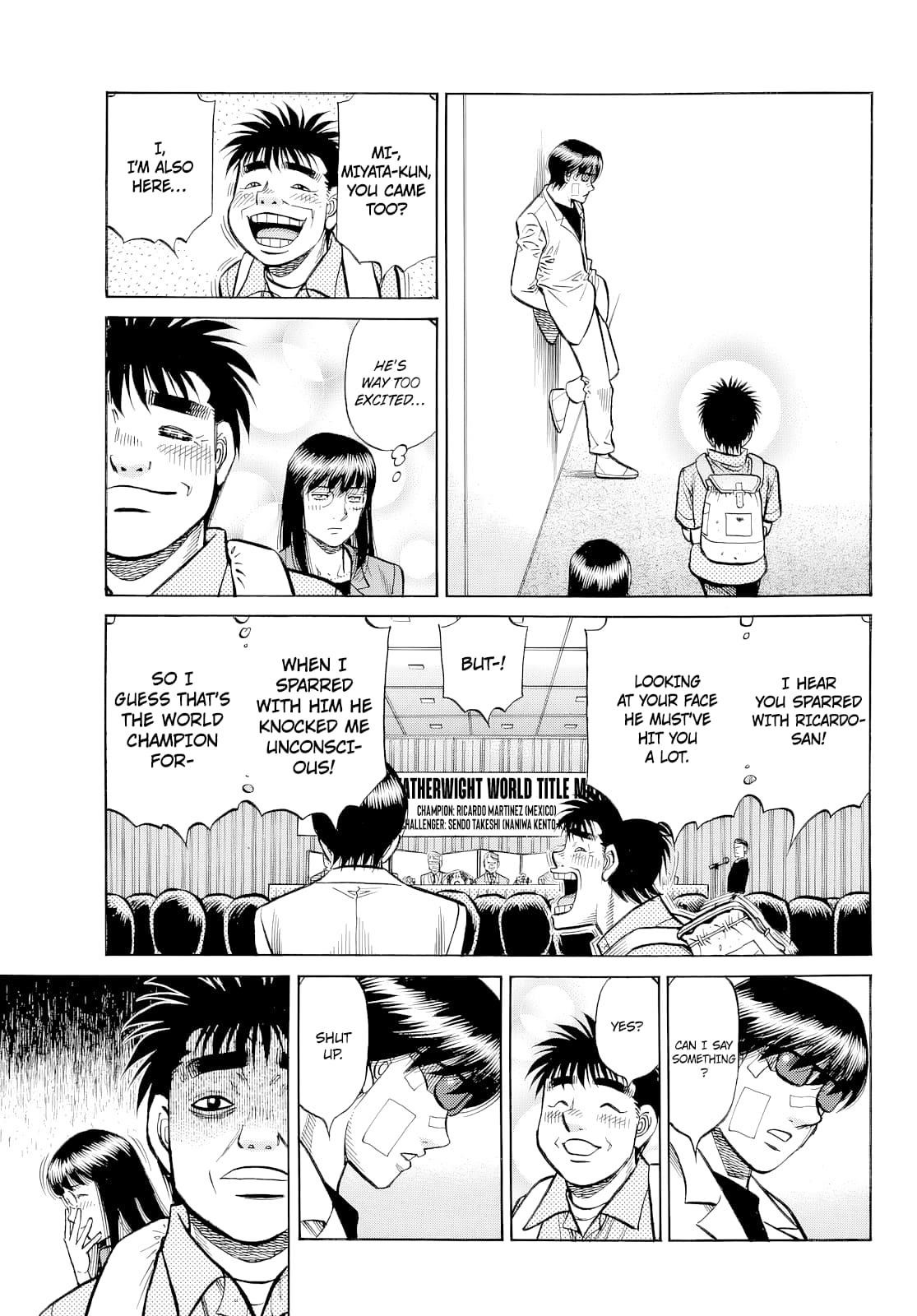 Hajime no Ippo - Chapter 1488 Page 5