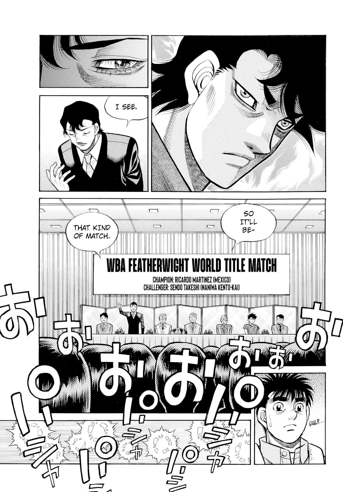 Hajime no Ippo - Chapter 1488 Page 9