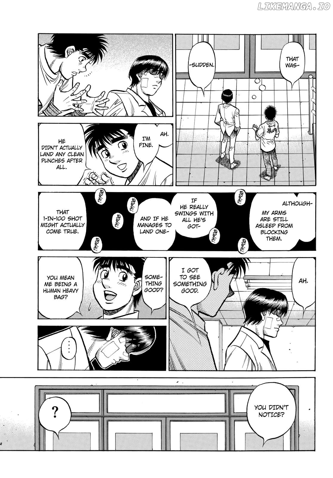 Hajime no Ippo - Chapter 1491 Page 8