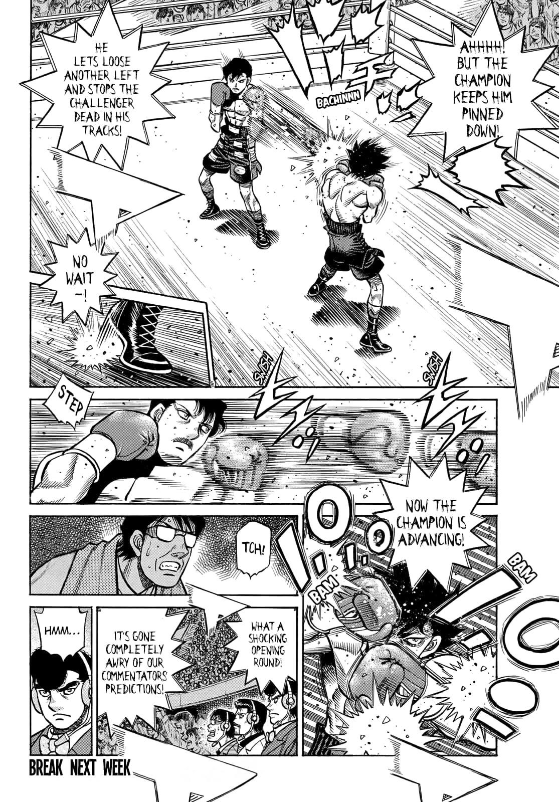 Hajime no Ippo - Chapter 1496 Page 14