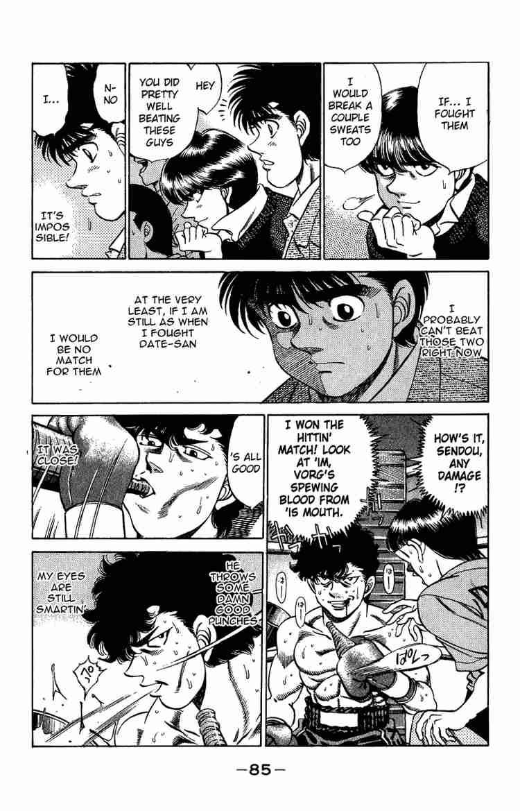 Hajime no Ippo - Chapter 201 Page 4