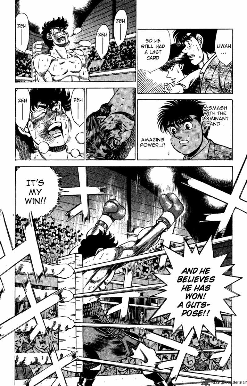 Hajime no Ippo - Chapter 202 Page 18