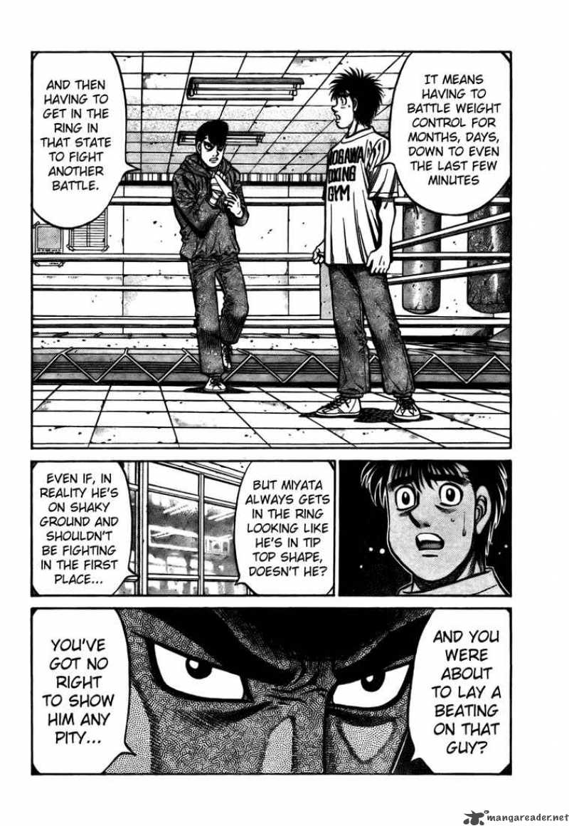 Hajime no Ippo - Chapter 805 Page 10