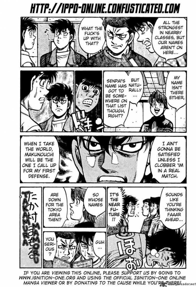 Hajime no Ippo - Chapter 808 Page 7