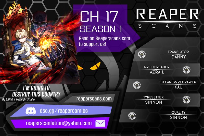 I’m Going to Destroy this Country - Chapter 17 Page 1