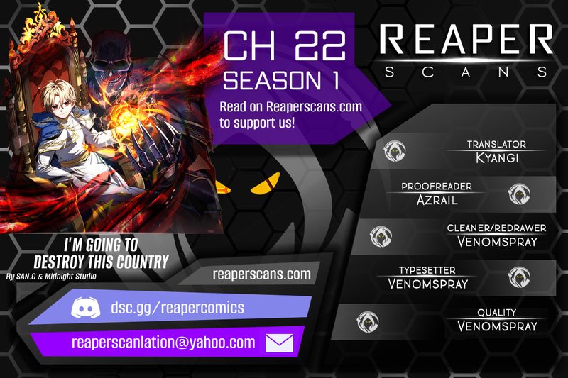 I’m Going to Destroy this Country - Chapter 22 Page 1