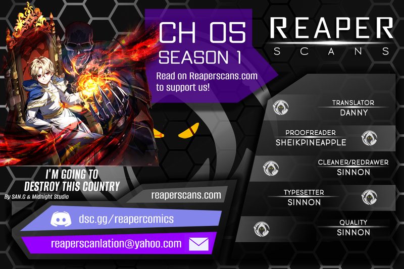 I’m Going to Destroy this Country - Chapter 5 Page 1