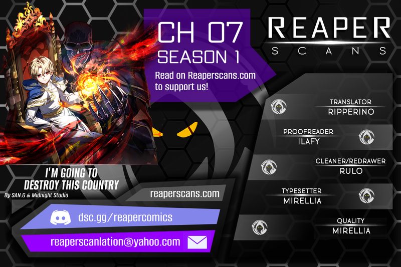 I’m Going to Destroy this Country - Chapter 7 Page 1