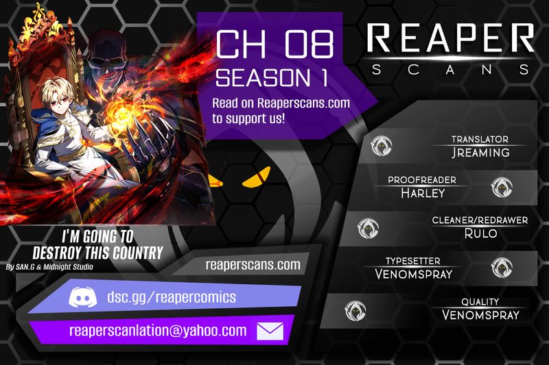 I’m Going to Destroy this Country - Chapter 8 Page 1