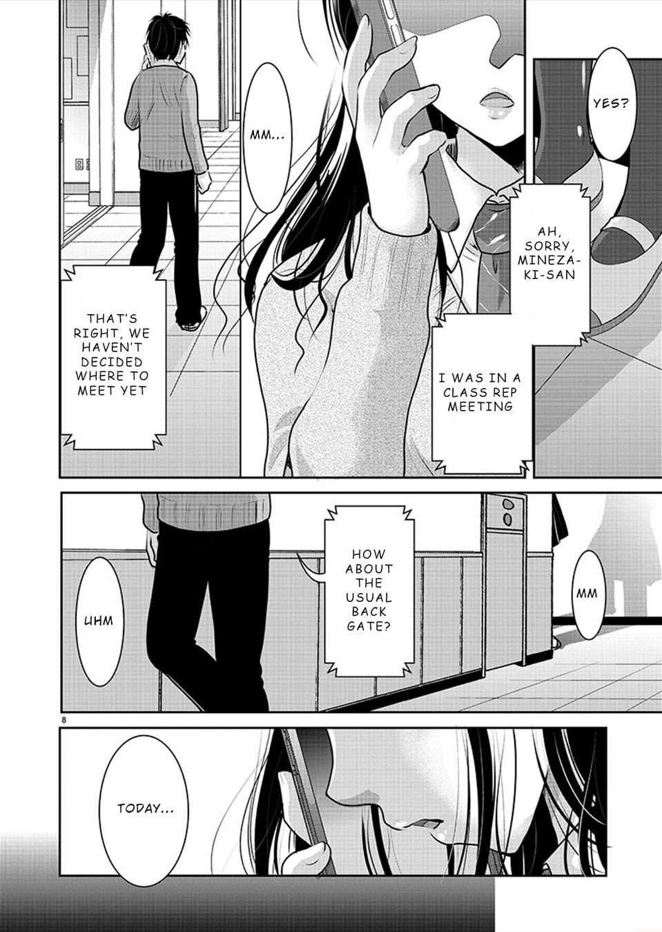 Takane no Hana wa Midaresaki - Chapter 28 Page 8