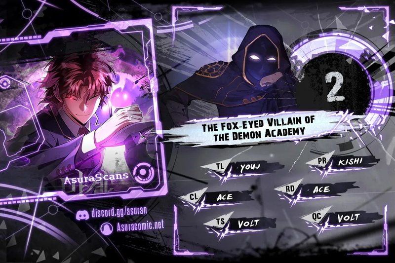The Fox-Eyed Villain of the Demon Academy - Chapter 2 Page 1