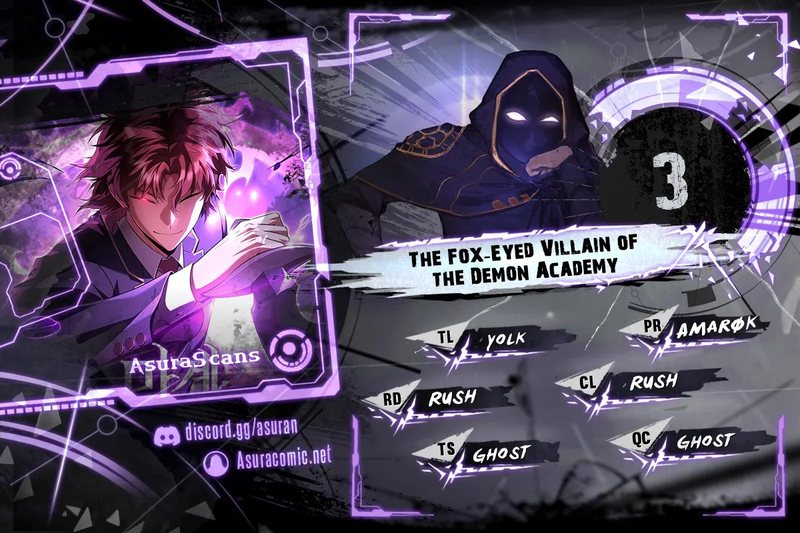 The Fox-Eyed Villain of the Demon Academy - Chapter 3 Page 1