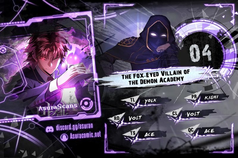 The Fox-Eyed Villain of the Demon Academy - Chapter 4 Page 1