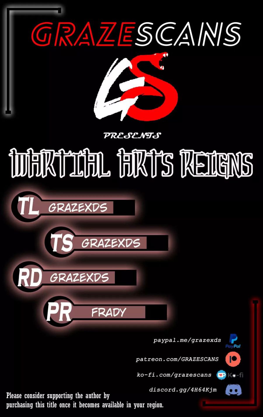 Martial Arts Reigns - Chapter 191 Page 1