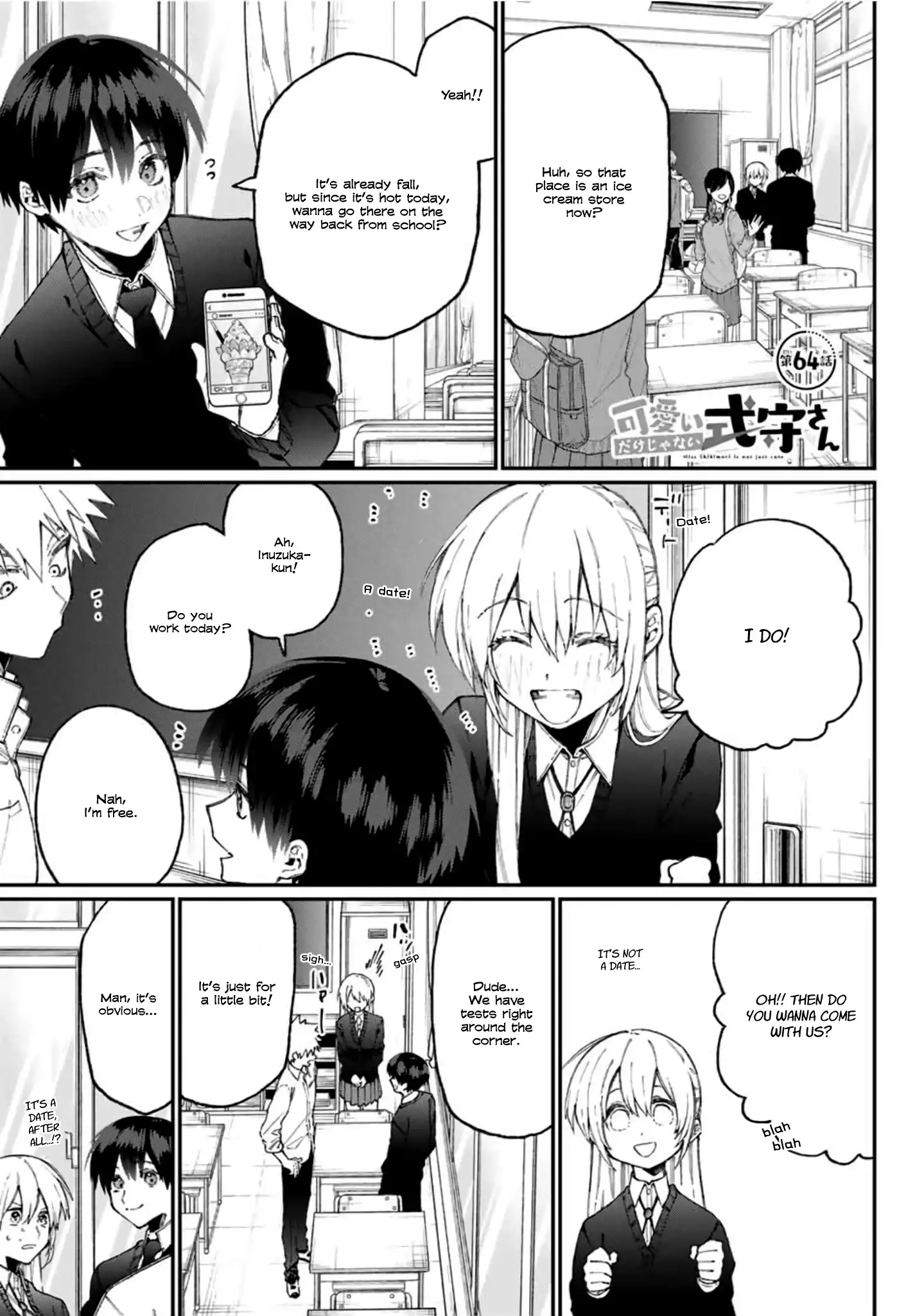 Kawaii Dake ja Nai Shikimori-san - Chapter 64 Page 1